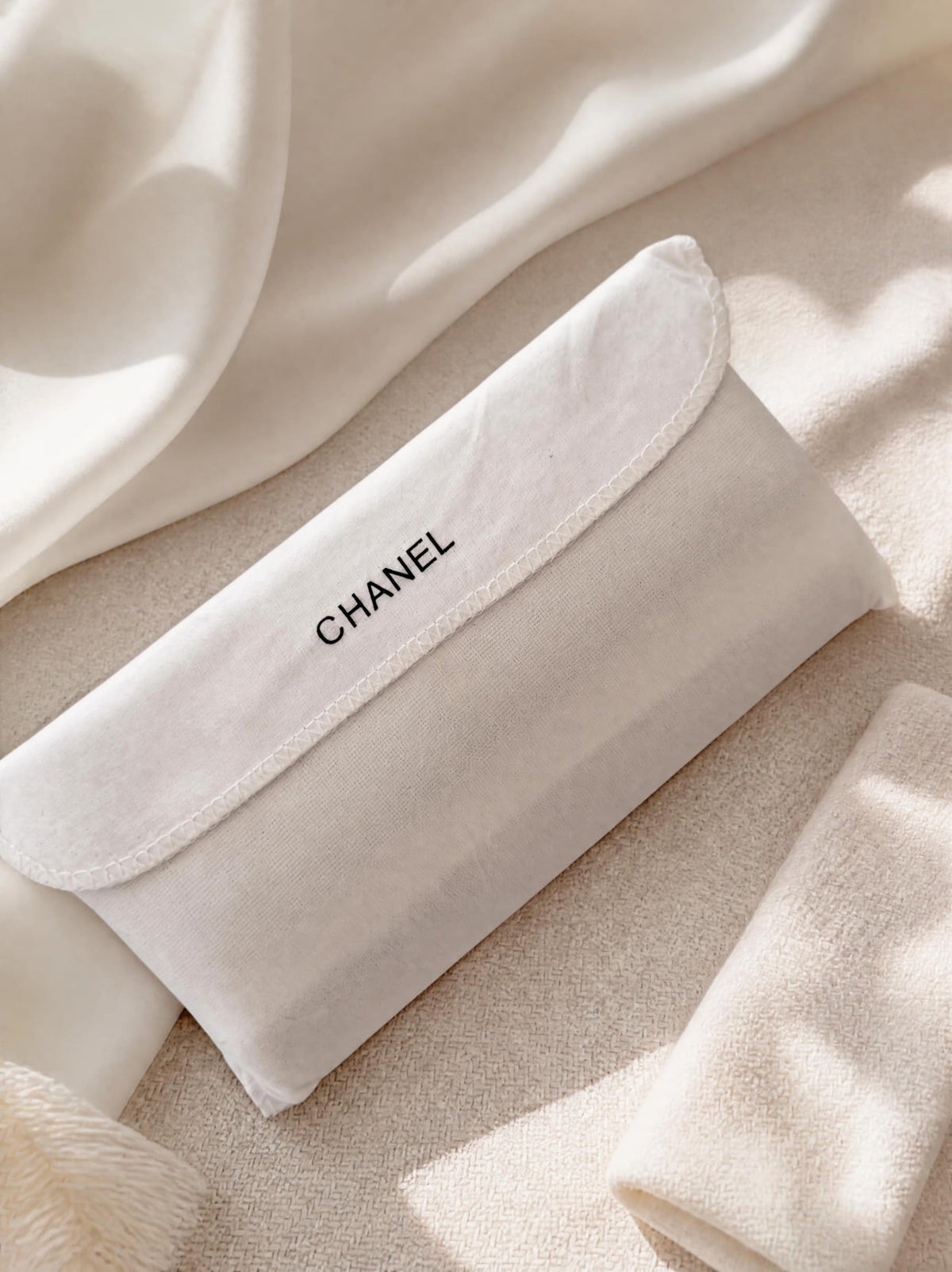 CHANEL Black Wallet with CC Logo, Snap Closure & Zip Coin Pocket